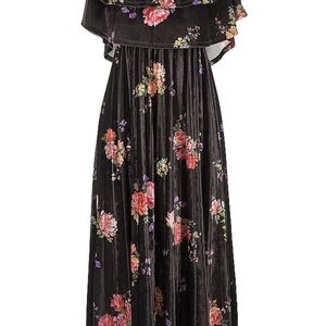 NWOT: ASOS Off-the-Shoulder Floral Print Midi Dress